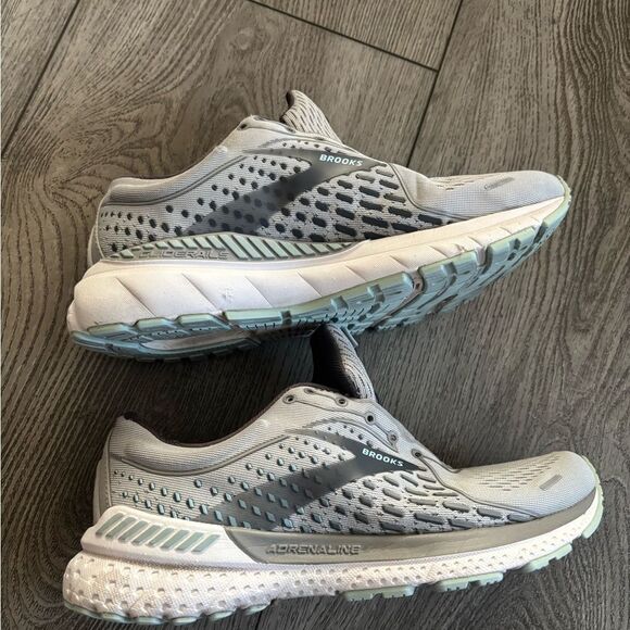 Brooks Gray Running Shoes - Picture 3 of 10